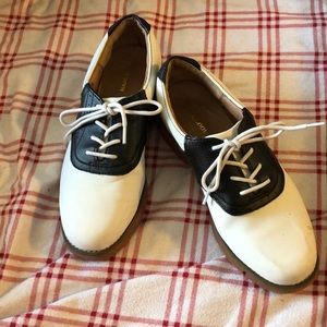 Black & White Saddle shoes